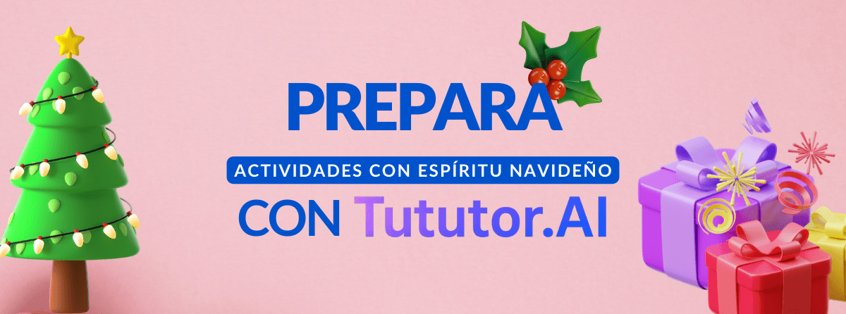 Prepara actividades escolares con espíritu navideño con las herramientas de IA de TuTutor.AI